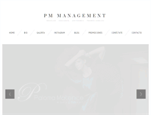 Tablet Screenshot of pmmanagement.com.mx